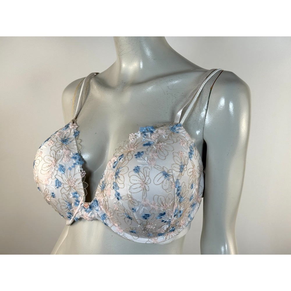 Victoria's Secret Dream Angels Wildflower Embroidery Bra Women 38DDD NWT $80